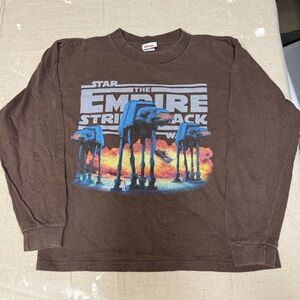 Star Wars Brown Crew Neck Shirt